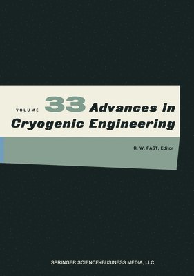 bokomslag Advances in Cryogenic Engineering