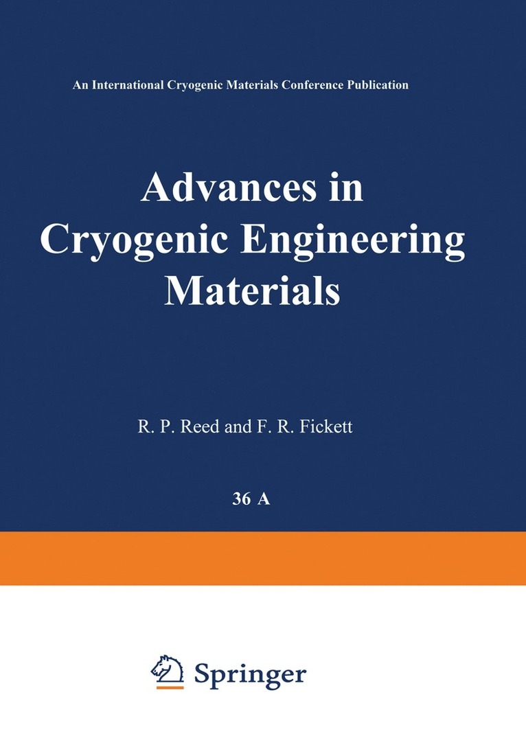 Advances in Cryogenic Engineering Materials 1