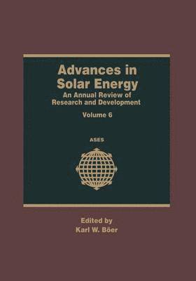Advances in Solar Energy 1