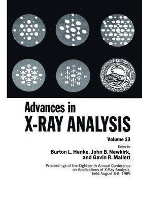 bokomslag Advances in X-Ray Analysis