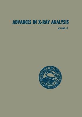 C. Grant - Advances in X-Ray Analysis, Häftad