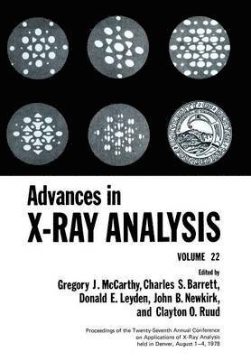 Gregory J. McCarthy - Advances in X-Ray Analysis, Häftad