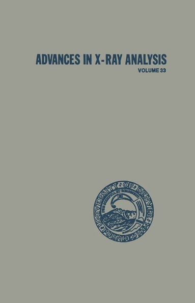 Charles S. Barrett, John V. Gilfrich, Ting C. Huang, Ron Jenkins - Advances in X-Ray Analysis, Häftad