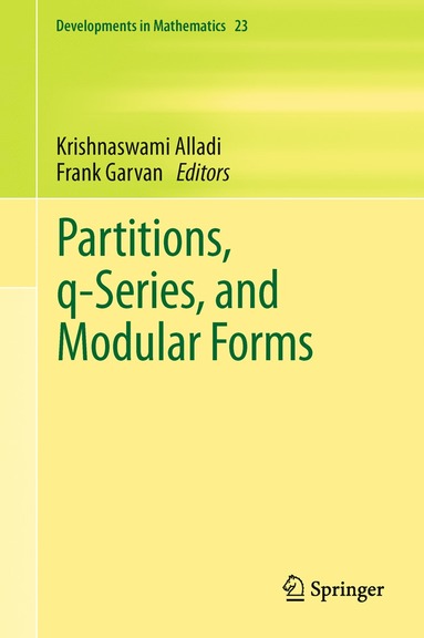 bokomslag Partitions, q-Series, and Modular Forms