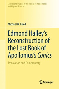 bokomslag Edmond Halleys Reconstruction of the Lost Book of Apolloniuss Conics