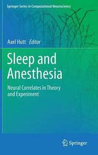 bokomslag Sleep and Anesthesia
