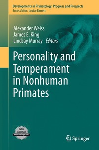 bokomslag Personality and Temperament in Nonhuman Primates