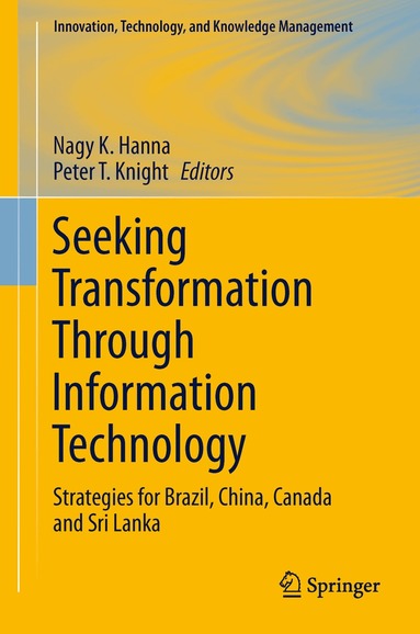 Nagy K. Hanna, Peter T. Knight - Seeking Transformation Through Information Technology, Inbunden