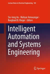 bokomslag Intelligent Automation and Systems Engineering