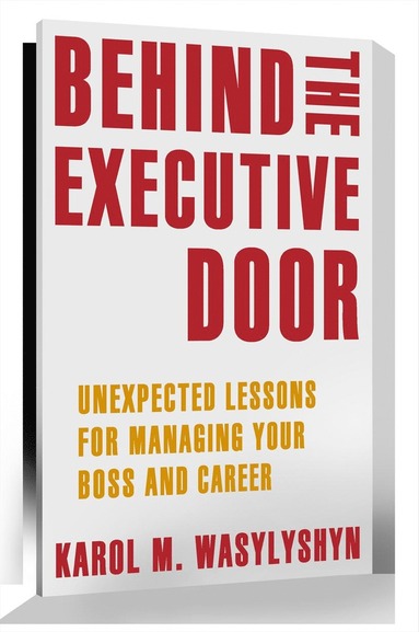 bokomslag Behind the Executive Door