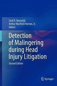 bokomslag Detection of Malingering during Head Injury Litigation