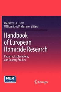 bokomslag Handbook of European Homicide Research