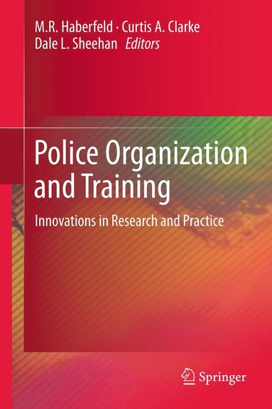 bokomslag Police Organization and Training