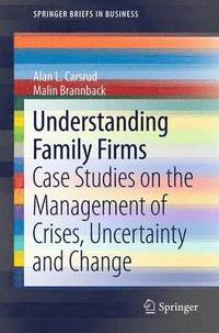 bokomslag Understanding Family Firms