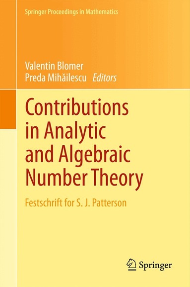 Valentin Blomer, Preda Mihăilescu - Contributions in Analytic and Algebraic Number Theory, Inbunden