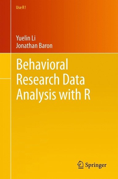 bokomslag Behavioral Research Data Analysis with R