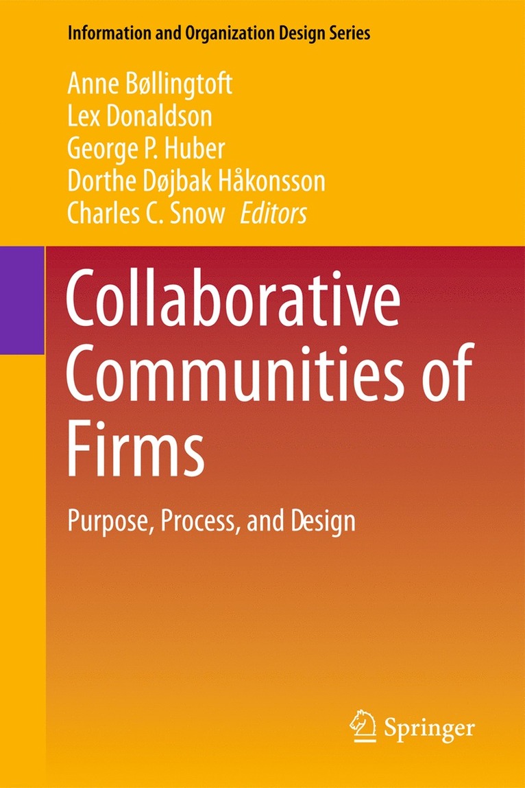 Collaborative Communities of Firms 1