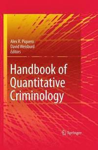 bokomslag Handbook of Quantitative Criminology