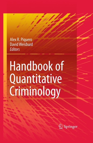 bokomslag Handbook of Quantitative Criminology