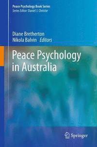 bokomslag Peace Psychology in Australia