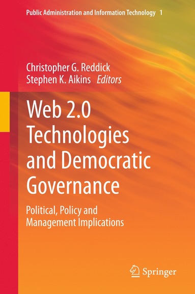 bokomslag Web 2.0 Technologies and Democratic Governance