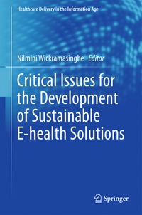 bokomslag Critical Issues for the Development of Sustainable E-health Solutions