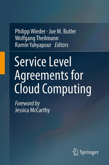 bokomslag Service Level Agreements for Cloud Computing