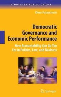 bokomslag Democratic Governance and Economic Performance