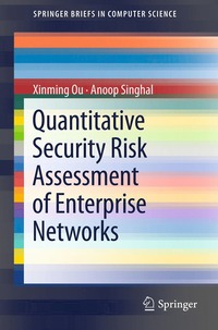 bokomslag Quantitative Security Risk Assessment of Enterprise Networks