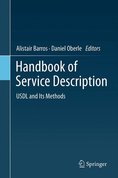 bokomslag Handbook of Service Description