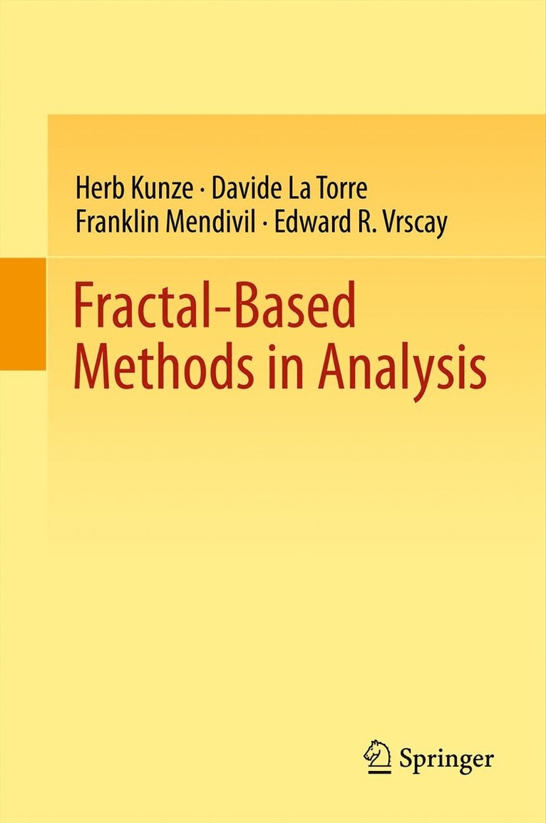 Fractal-Based Methods in Analysis 1