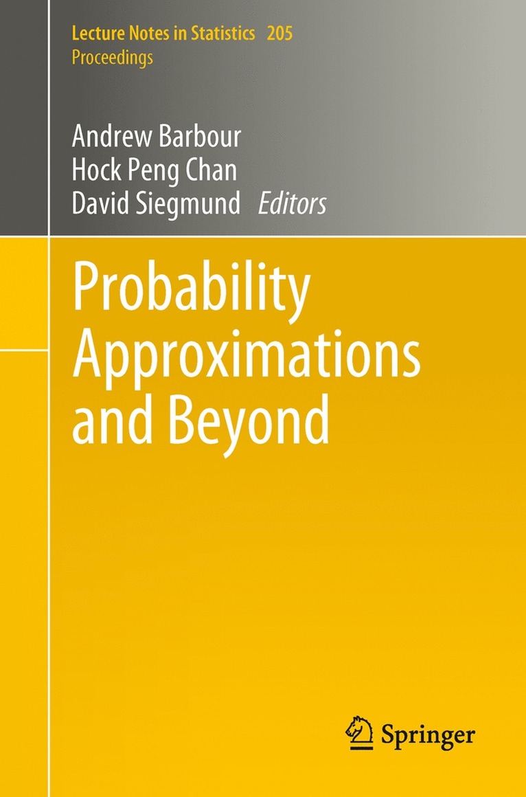 Probability Approximations and Beyond 1