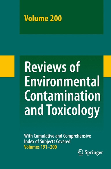 bokomslag Reviews of Environmental Contamination and Toxicology 200