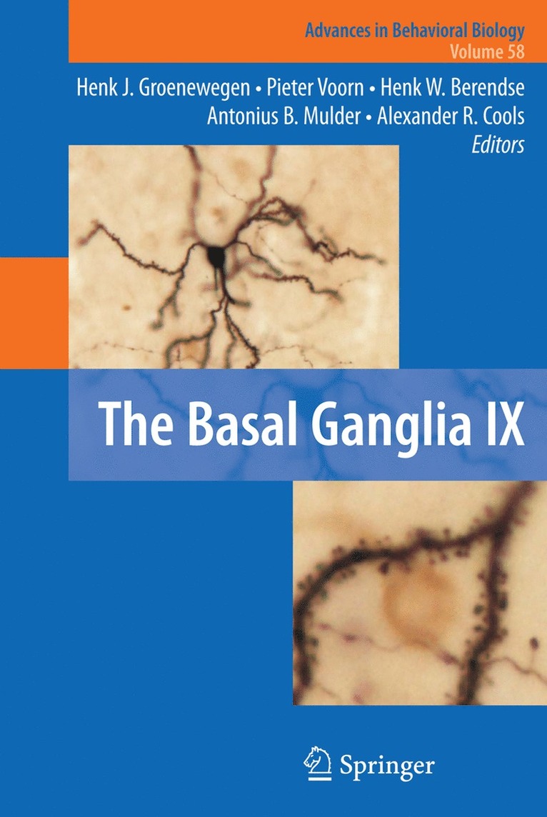 Hendrik Jan Groenewegen, Pieter Voorn, Henk W. Berendse, Antonius B. Mulder, Alexander R. Cools - Basal Ganglia IX, Häftad