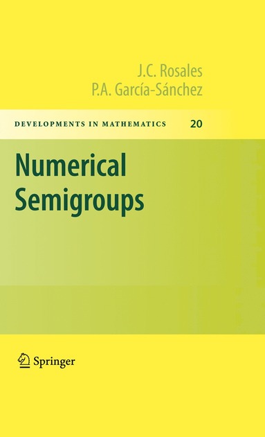 bokomslag Numerical Semigroups