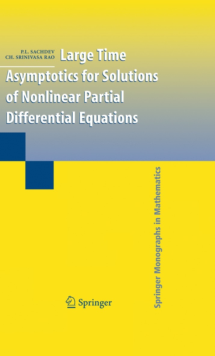 Large Time Asymptotics for Solutions of Nonlinear Partial Differential Equations 1