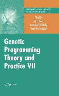 bokomslag Genetic Programming Theory and Practice VII