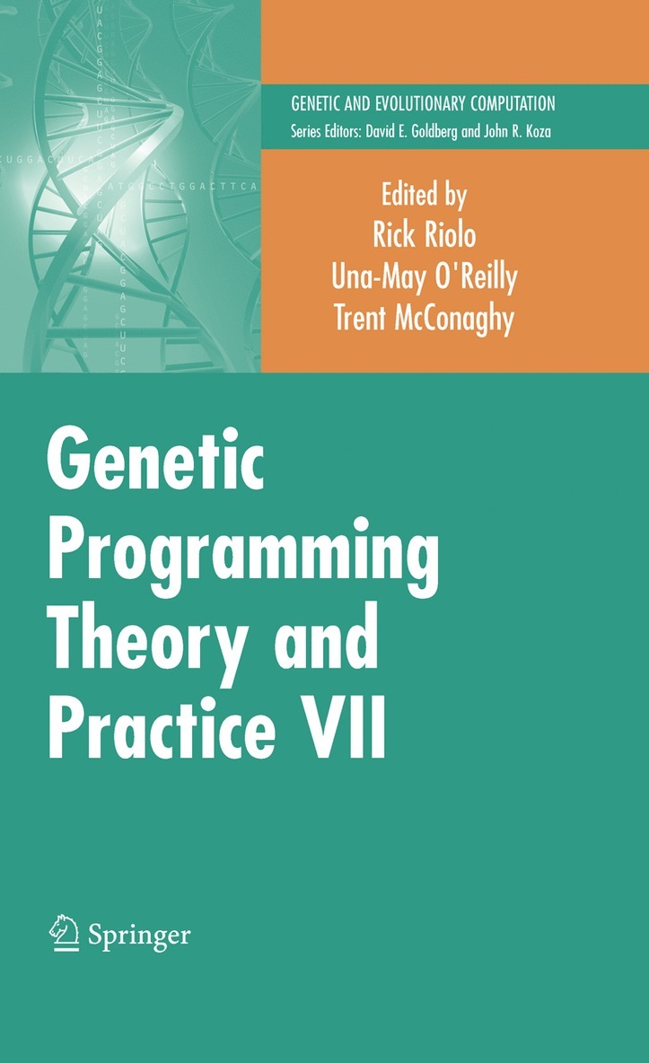 Rick Riolo, Una-May O'Reilly, Trent McConaghy - Genetic Programming Theory and Practice VII, Häftad