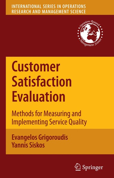 bokomslag Customer Satisfaction Evaluation