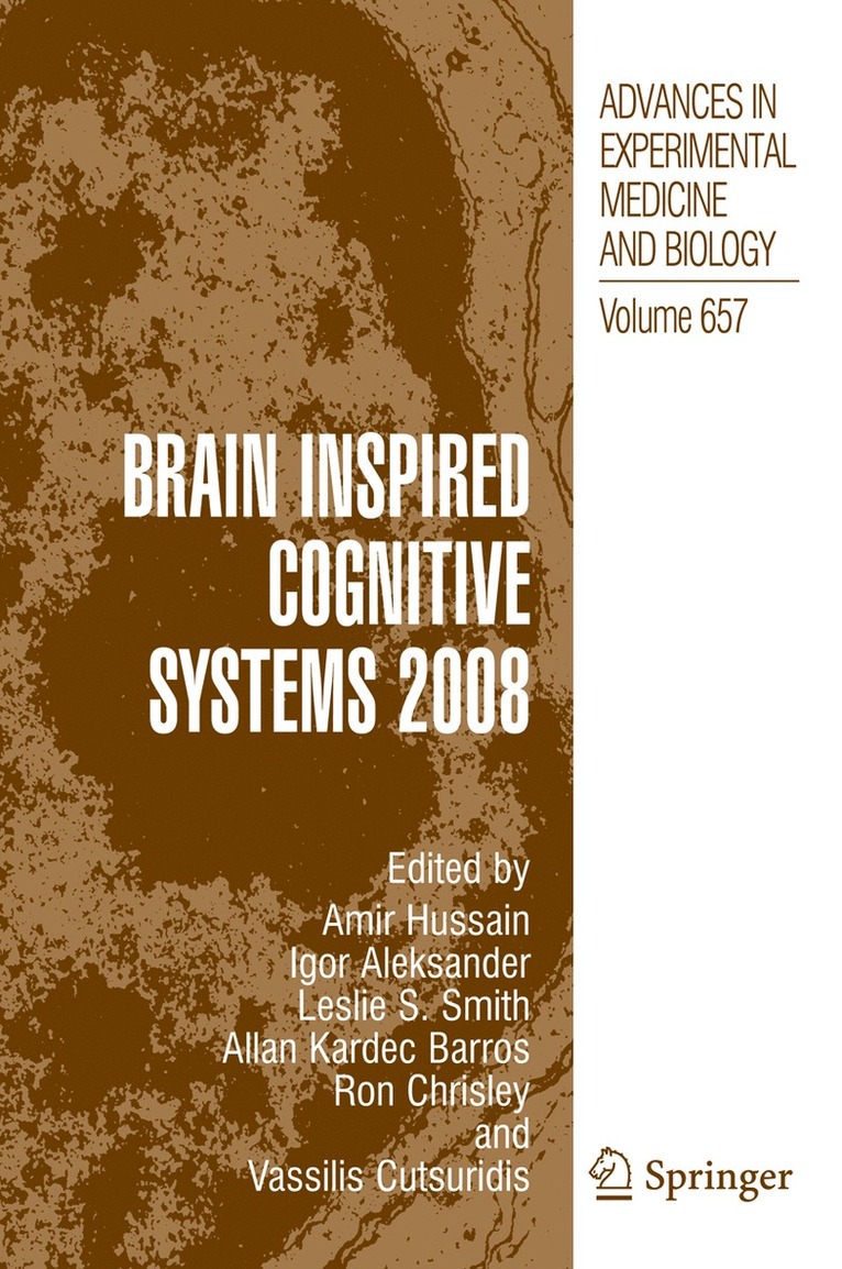 Brain Inspired Cognitive Systems 2008 1