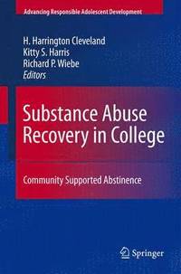 bokomslag Substance Abuse Recovery in College
