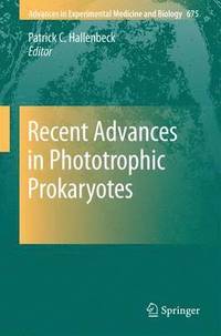 bokomslag Recent Advances in Phototrophic Prokaryotes