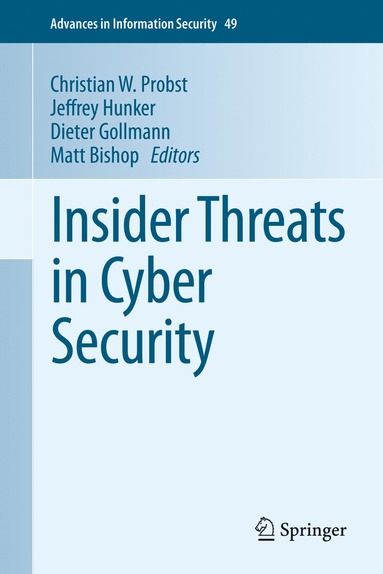 bokomslag Insider Threats in Cyber Security