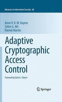 bokomslag Adaptive Cryptographic Access Control