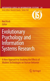 bokomslag Evolutionary Psychology and Information Systems Research