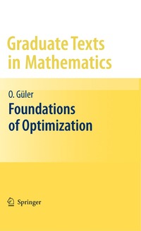 bokomslag Foundations of Optimization