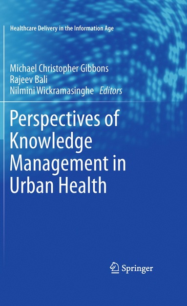 bokomslag Perspectives of Knowledge Management in Urban Health