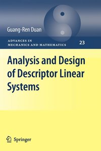 bokomslag Analysis and Design of Descriptor Linear Systems