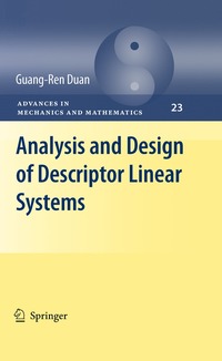 bokomslag Analysis and Design of Descriptor Linear Systems