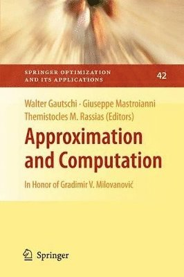 bokomslag Approximation and Computation